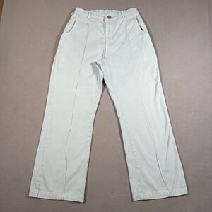Big Bud Press Western Pants High Waist Light Blue Women's Size S‎ 26x28
